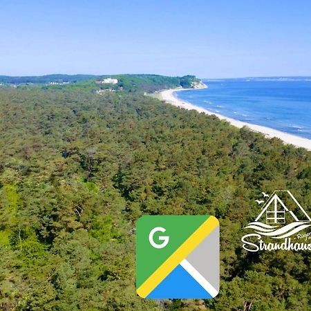 Strandhaus Ruegen - Meerblick, Sauna, Kamin & Whirlpool Baabe Luaran gambar