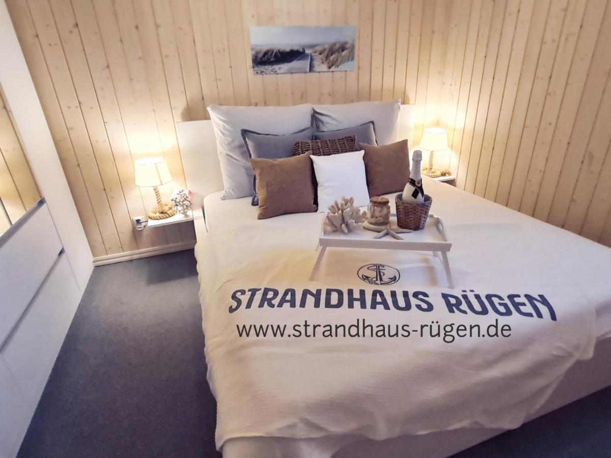 Strandhaus Ruegen - Meerblick, Sauna, Kamin & Whirlpool Baabe Luaran gambar