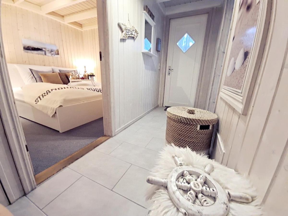 Strandhaus Ruegen - Meerblick, Sauna, Kamin & Whirlpool Baabe Luaran gambar