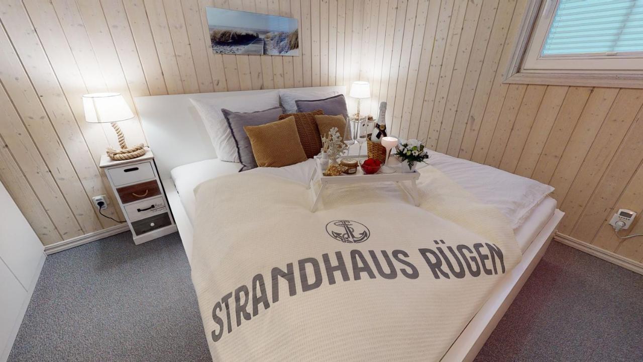 Strandhaus Ruegen - Meerblick, Sauna, Kamin & Whirlpool Baabe Luaran gambar