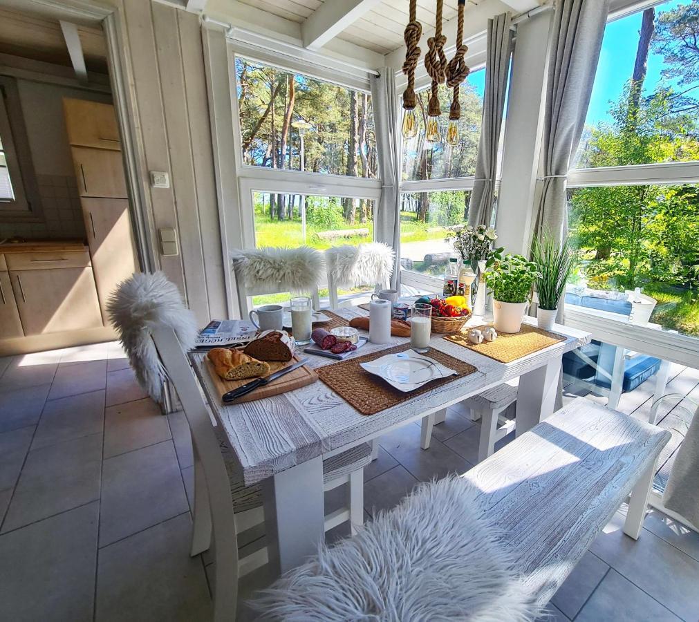 Strandhaus Ruegen - Meerblick, Sauna, Kamin & Whirlpool Baabe Luaran gambar